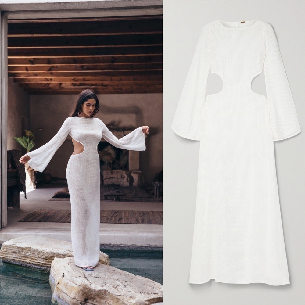 Cult Gaia Kamira Maxi Coverup M - Picture 11 of 14